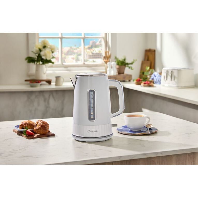 Sunbeam French Riviera Kettle 1.7LWhite, , hi-res