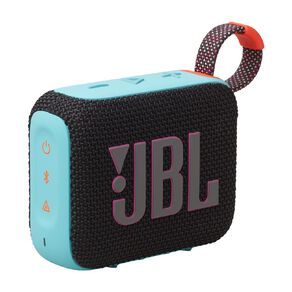 JBL Go 4 Ultra Portable Bluetooth Speaker - Black & Orange