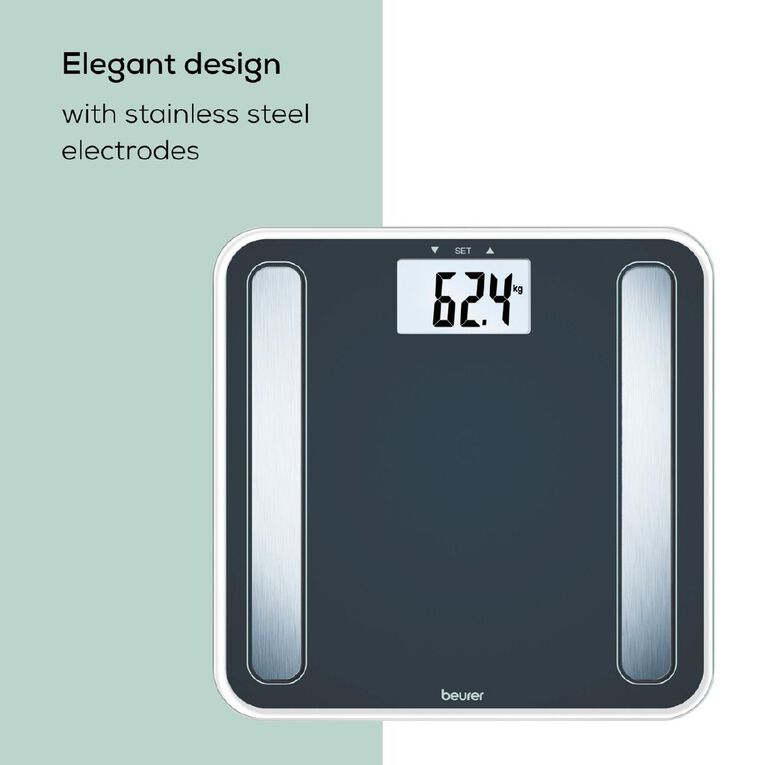 Beurer BF183BG Limited Edition Digital Glass Body Fat Scale, , hi-res
