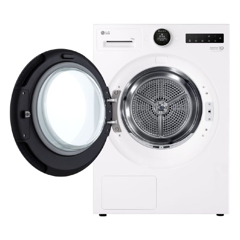LG 10kg Series 9 Heat Pump Dryer - White, , hi-res
