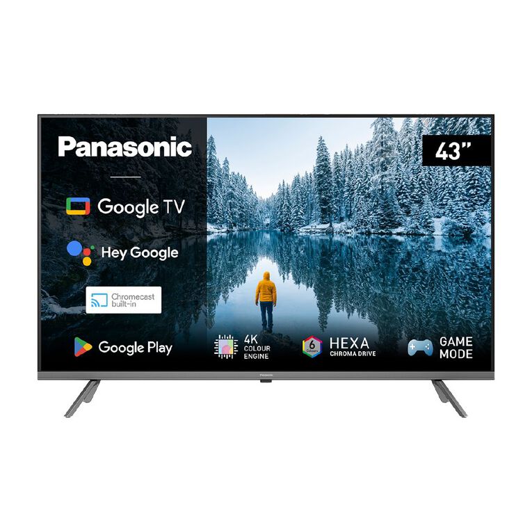 Panasonic 43 Inch 4K LED TV with Google TV Chromecast Noel Leeming