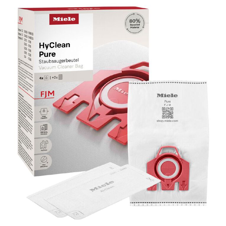 Miele FJM HyClean Pure Dustbags, , hi-res