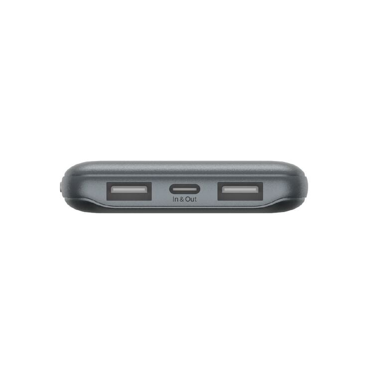 Belkin 10K USB-A and USB-C 15W Power Bank - Space Grey, , hi-res