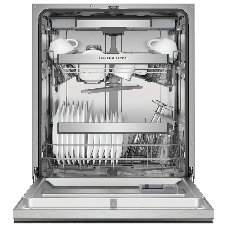 Fisher & Paykel 60cm Series 7 Built-under Dishwasher - Stainless steel, , hi-res