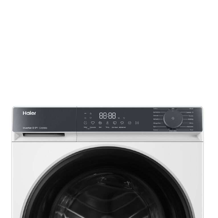 Haier 8.5kg 300 Series Front Load Washer - White, , hi-res