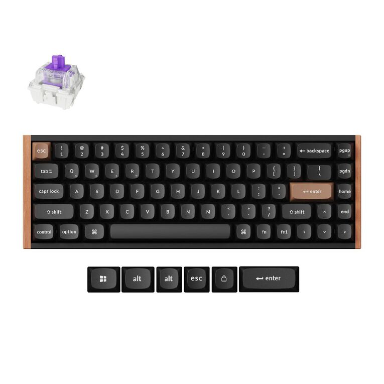 Keychron K6 HE Wireless Magnetic Switch Special Edition Keyboard - Black, , hi-res