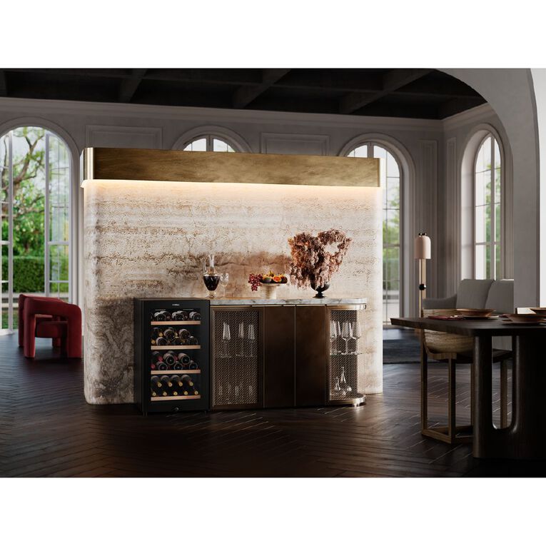 Vintec Lumiere Noire 35 - 35-Bottle Single Zone Wine Cabinet, , hi-res
