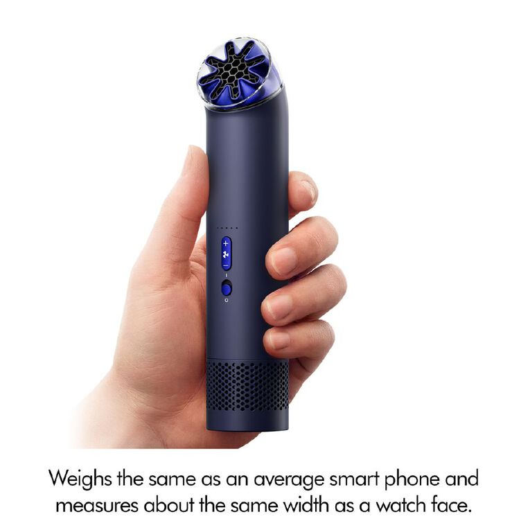 Dyson HushJet Mini Cool fan in Ink Cobalt, , hi-res