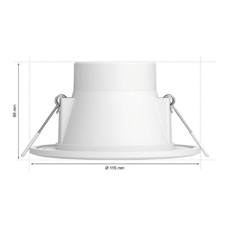 Philips Hue Akari Recessed Downlight - 90mm 8.5W White and color light, , hi-res