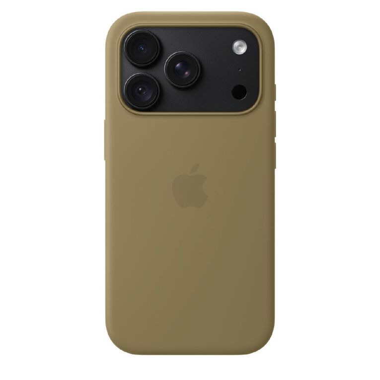Apple iPhone&nbsp;18&nbsp;Pro Silicone Case with MagSafe - Olive, , hi-res