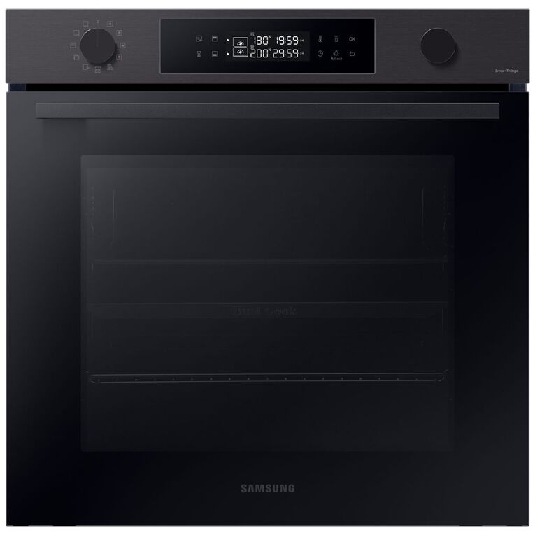 Samsung 60cm Dual Cook Pyrolytic Built-In Oven - Black Stainless Steel, , hi-res