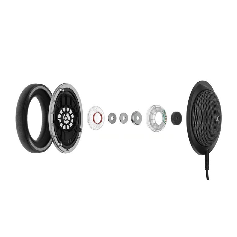 Sennheiser HD 550 Over-Ear Open-Back Wired Headphones - Black, , hi-res