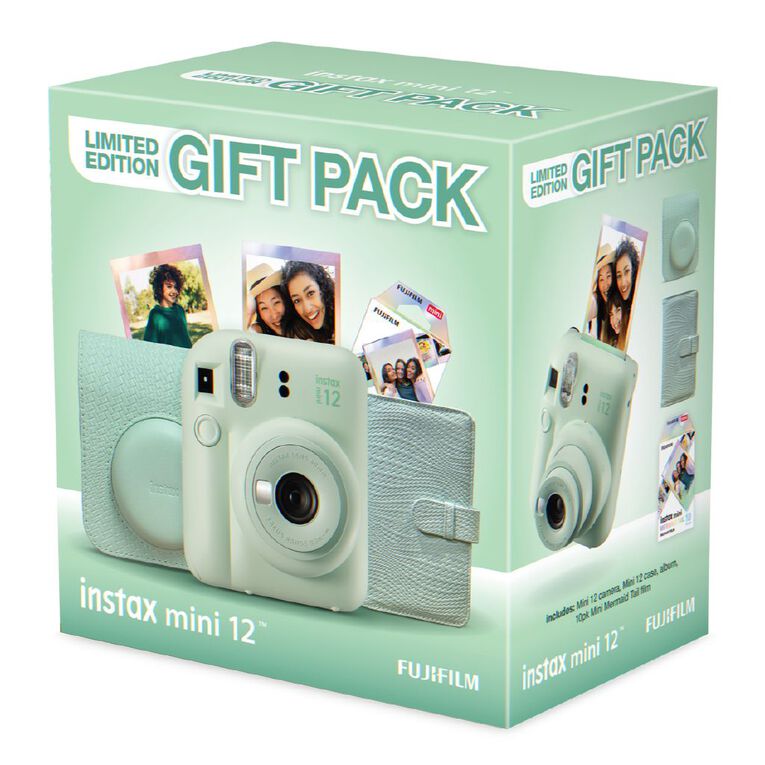 Fujifilm Instax Mini 12 Limited Edition Gift Pack Green 2025, , hi-res