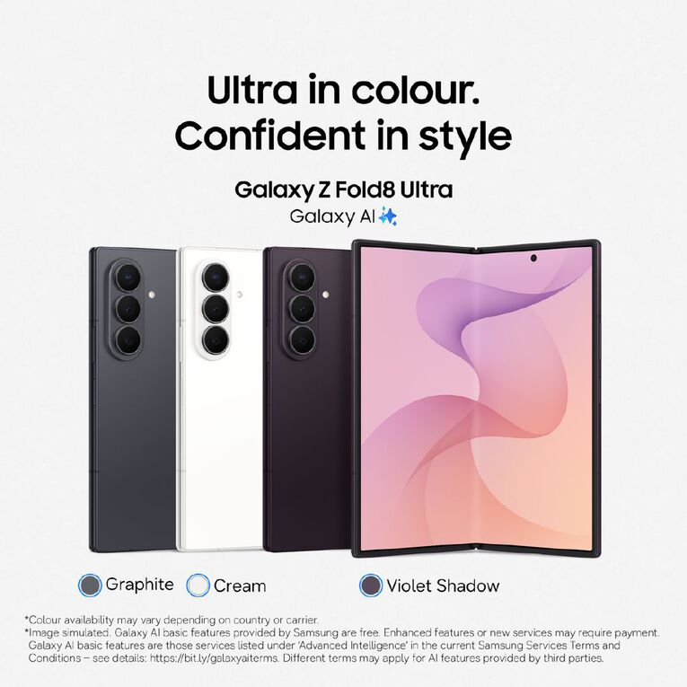 Samsung Galaxy Z Fold8 Ultra 512GB Graphite, , hi-res