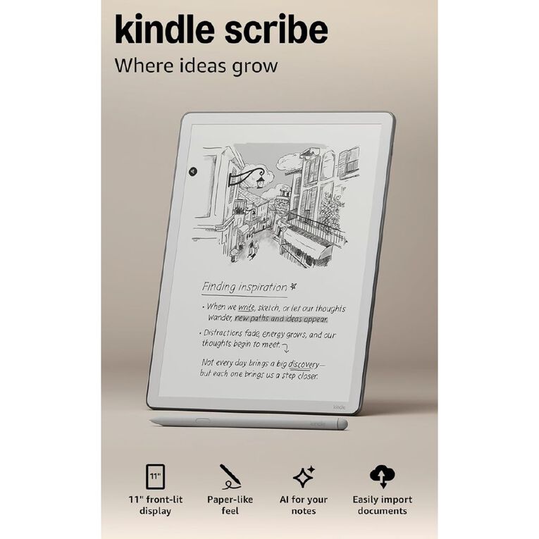 Amazon Kindle Scribe 3rd Gen 64GB - Includes Premium Pen, , hi-res