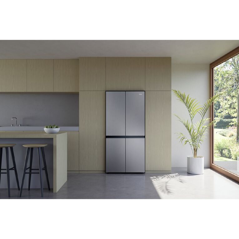 Haier 463L 600 Series Quad Door Refrigerator - Satina, , hi-res
