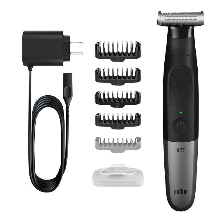 Braun Series X XT5100 Wet & Dry All-In-One Tool with 5 Attachments Black/Silver, , hi-res