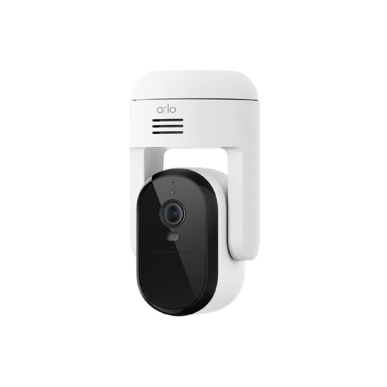 Arlo Essential Pan Tilt Outdoor Security Camera Plug-in 2K, , hi-res