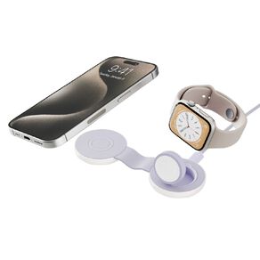 Twelve South ButterFly SE 2-in-1 MagSafe Travel Charger for iPhone & Apple Watch - Iridescent
