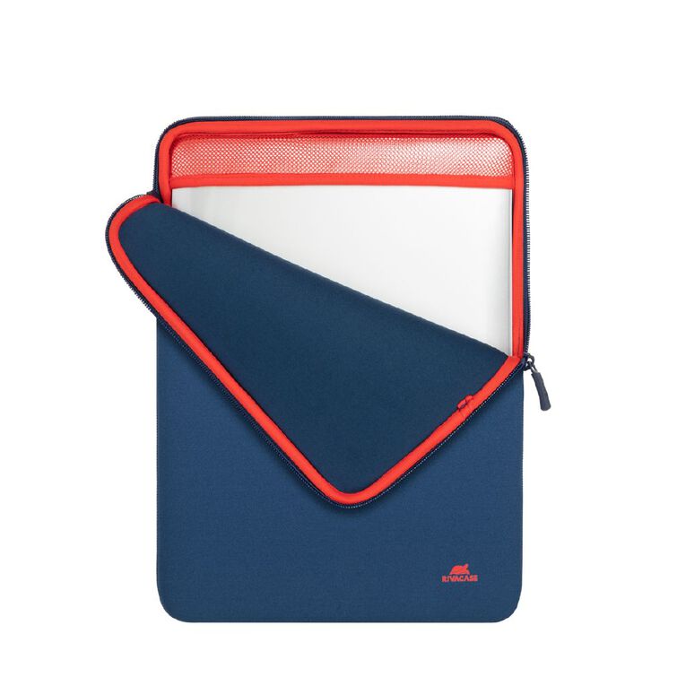 Rivacase Antishock 5226 Padded Laptop Sleeve 15.6" - Dark Blue, , hi-res