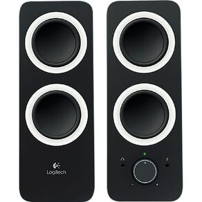 Logitech Z200 Multimedia Stereo Speakers Midnight Black