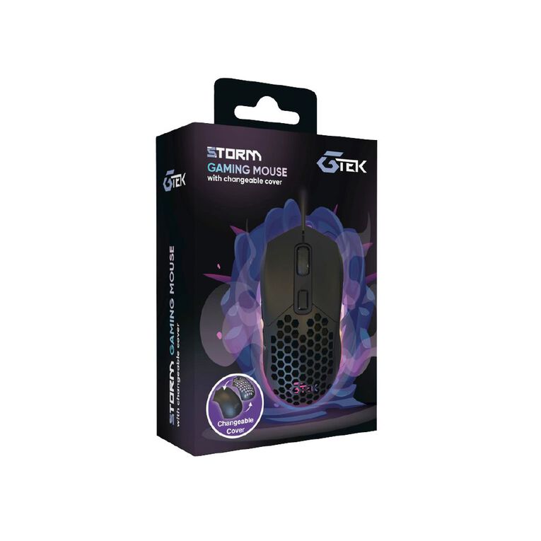 Laser Storm Wired RGB Gaming Mouse, , hi-res