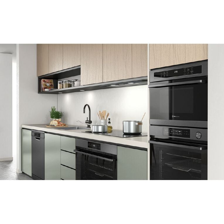 Westinghouse 60cm 10 Function Built-In Microwave Oven - Dark Stainless Steel, , hi-res