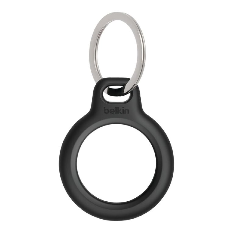 Belkin Secure Holder with Key Ring for AirTag - Black, , hi-res