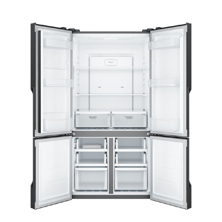 Westinghouse 564L Quad Door Fridge, Matte Charcoal Black, , hi-res
