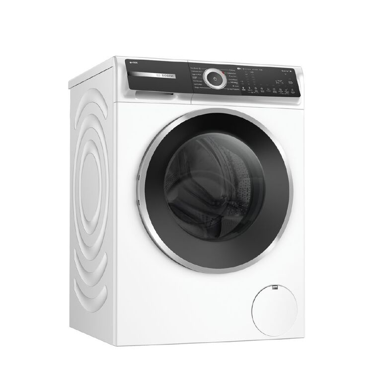 Bosch 10kg Series 8 Front Load Washing Machine - White, , hi-res