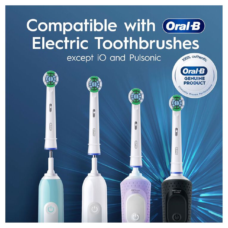 Oral-B Precision Clean Refill 2 Pack Brush Heads, , hi-res