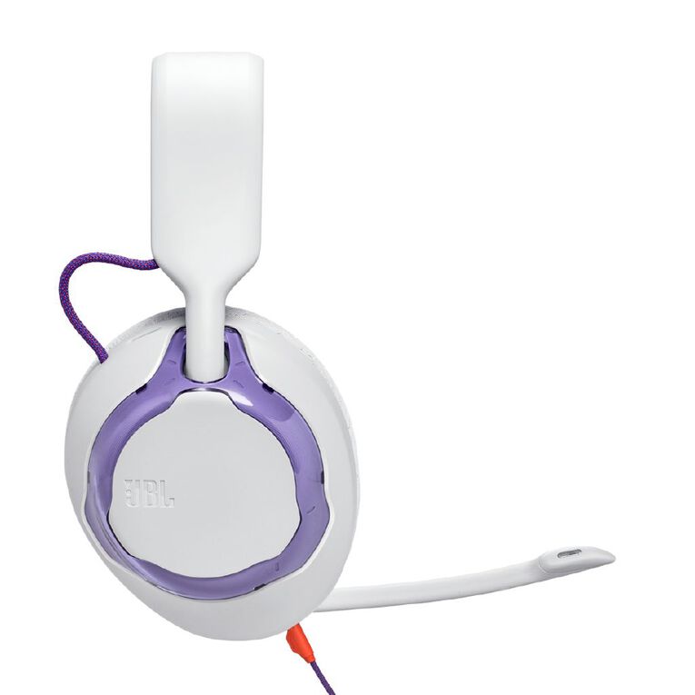 JBL Quantum 250 Wired Gaming Headset - White, , hi-res