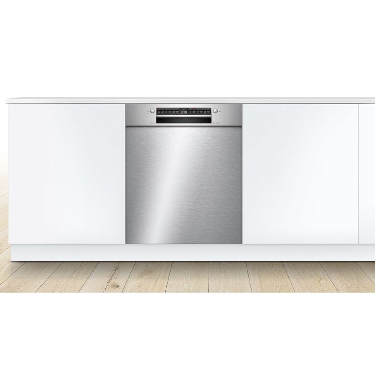 Bosch 60cm Series 4 Built Under Dishwasher - Brushed Steel, , hi-res