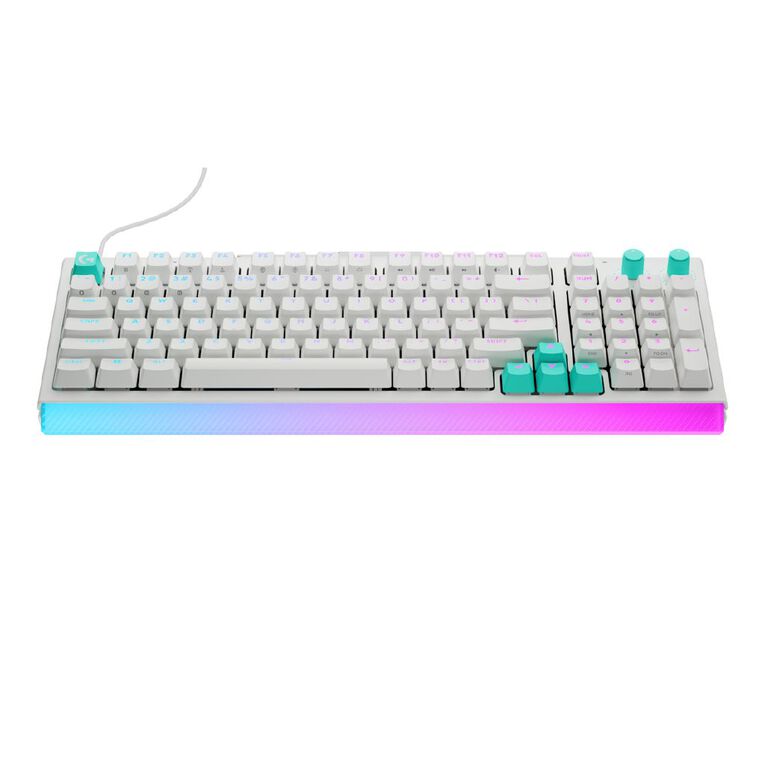 Logitech G512 X 98 Gaming Keyboard - White, , hi-res