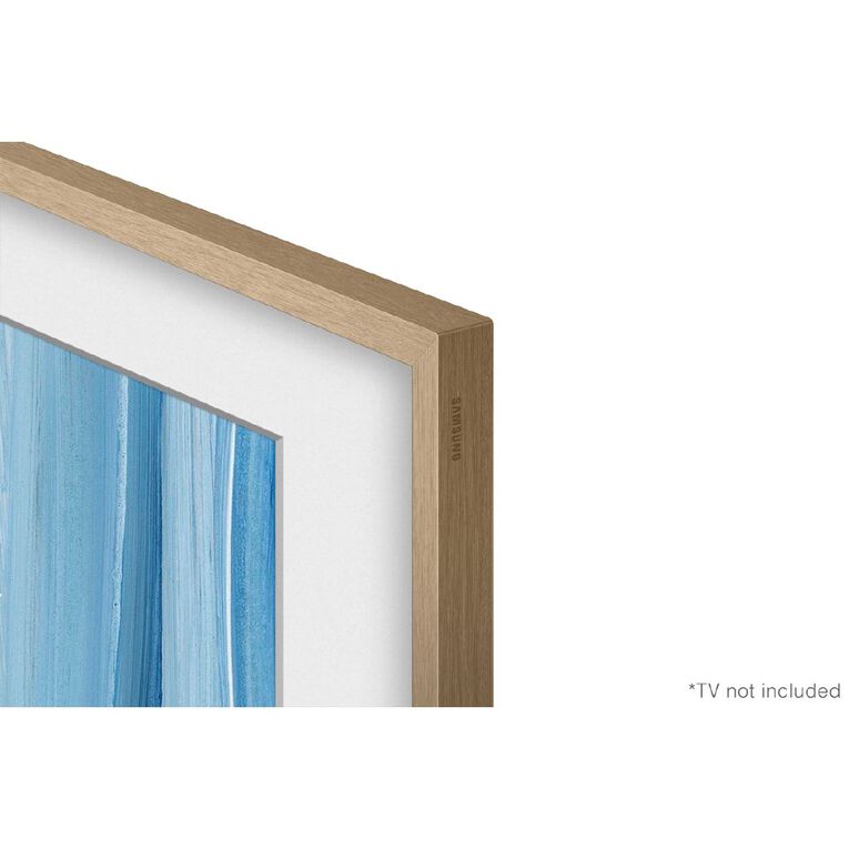 Samsung Frame 65 Inch Modern Teak Bezel, , hi-res