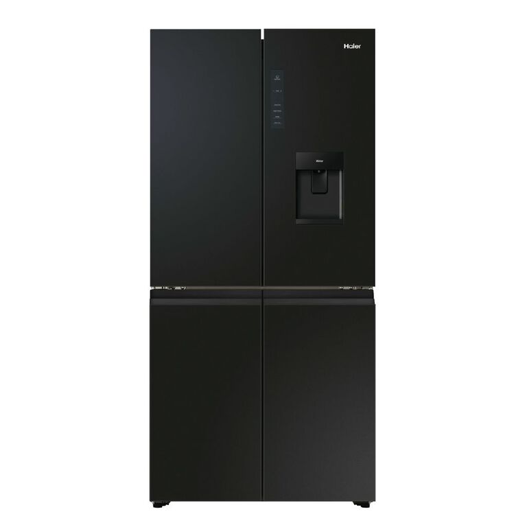 Haier 508L 600 Series Quad Door Fridge Freezer - Black, , hi-res