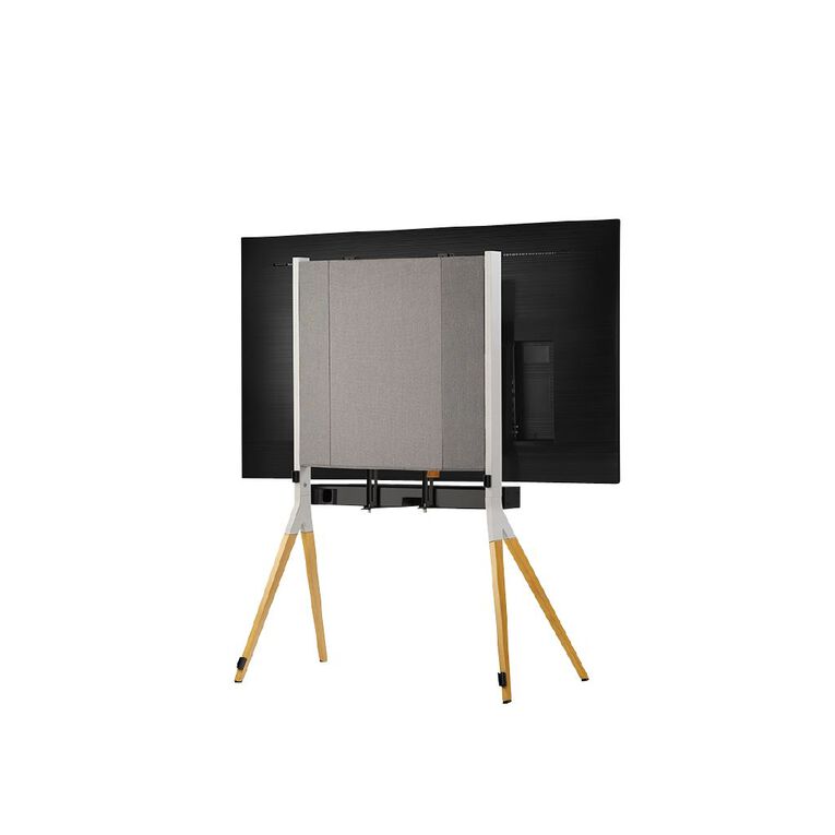 One for All Universal Falcon TV Stand Oak Silver Grey, , hi-res