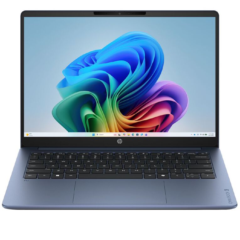 HP OmniBook 3 Laptop NG AI 14" 2K Snapdragon X X1-26-100 8GB RAM 512GB SSD Windows 11 Copilot+ PC, , hi-res