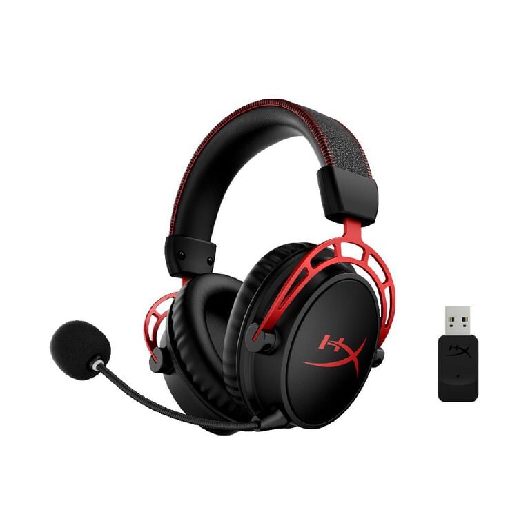 HyperX Cloud Alpha Wireless DTS Gaming Headset - Black/Red, , hi-res