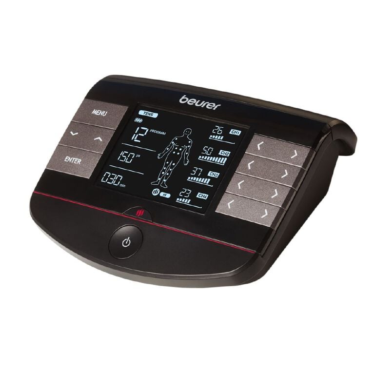 Beurer EM89 Digital TENS/EMS device with Heat Function (x 8 electrodes), , hi-res