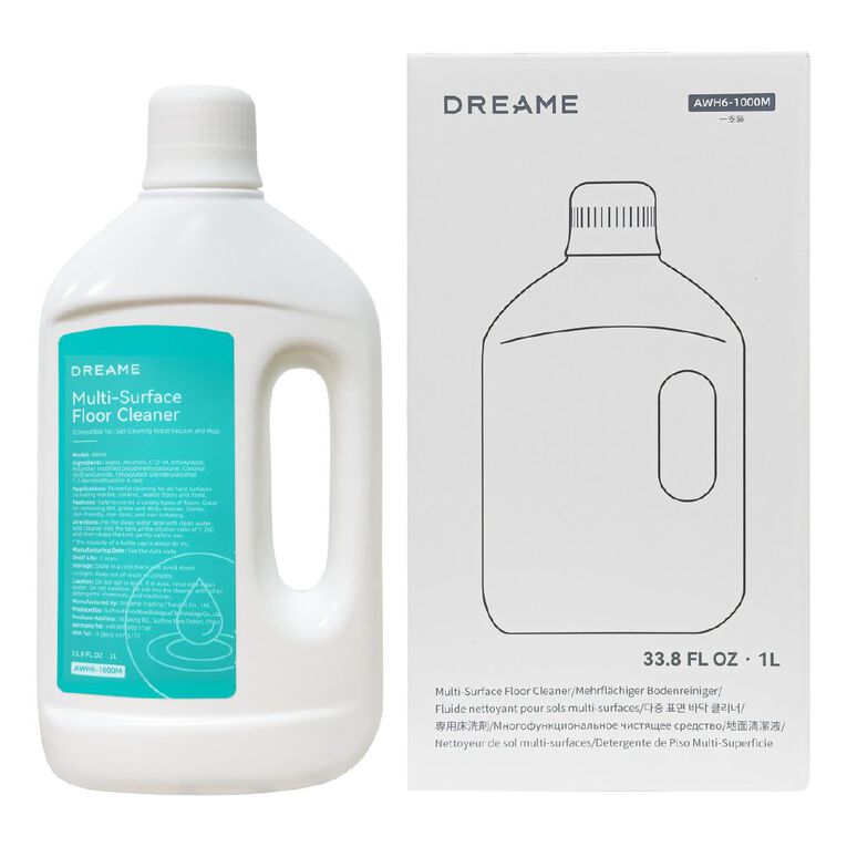 Dreame Multi Surface Floor Cleaner for Self Cleaning Robot Vacuum and Mop 1L, , hi-res