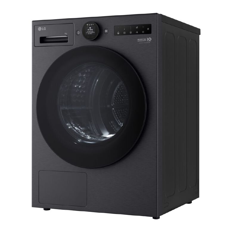 LG 9kg Series 9 Heat Pump Dryer - Matte Black, , hi-res