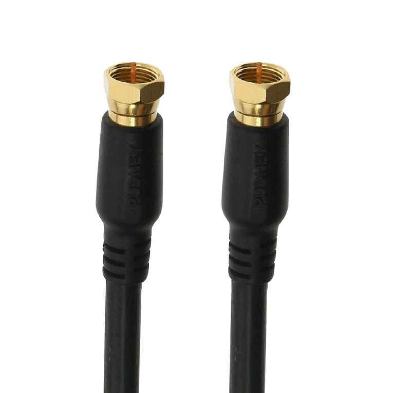 Pudney & Lee F Plug to F Plug Flylead RG6 - 2m, , hi-res