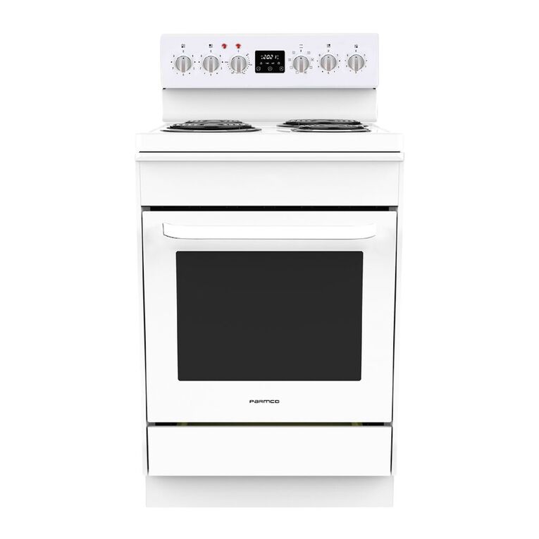 Parmco 60cm Freestanding Electric Oven with Electric Cooktop Noel Leeming