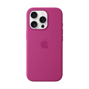 Apple iPhone&nbsp;16 Pro Silicone Case with MagSafe - Fuchsia