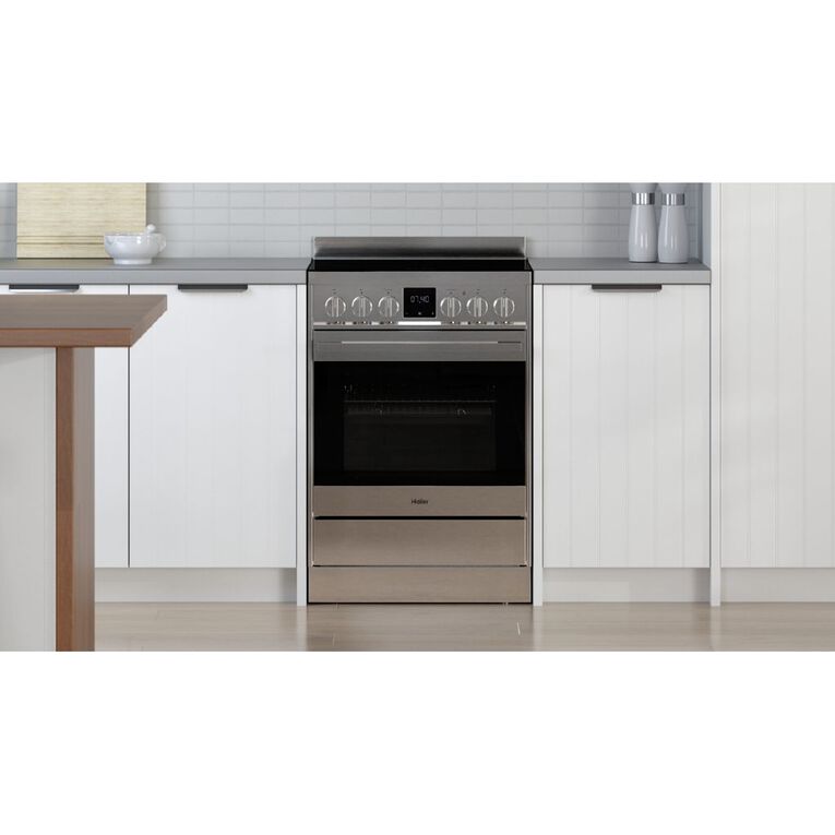 Haier 60cm 500 Series Ceramic Freestanding Cooker, , hi-res