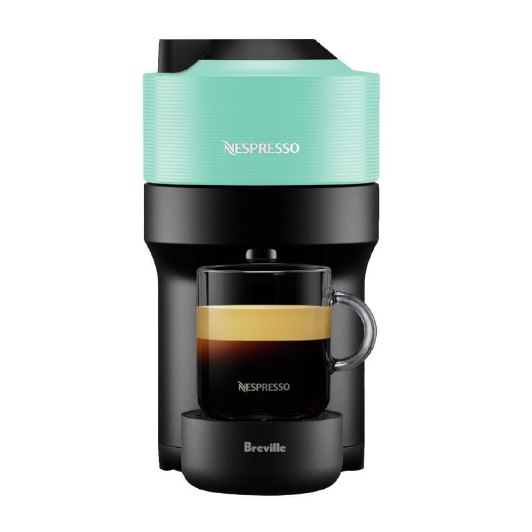 Nespresso Vertuo Pop Bundle by Breville Aqua Mint Noel Leeming