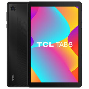 TCL Tab 8 - 8in HD 4G LTE Android Tablet 3GB/32GB Cortex A35 Quad Core - Prime Black with 2 Year Warranty