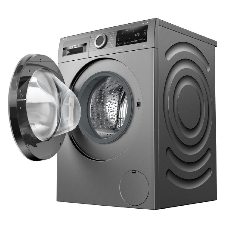 Bosch 9kg Series 6 Front Load Washing Machine - Cast Iron Grey, , hi-res