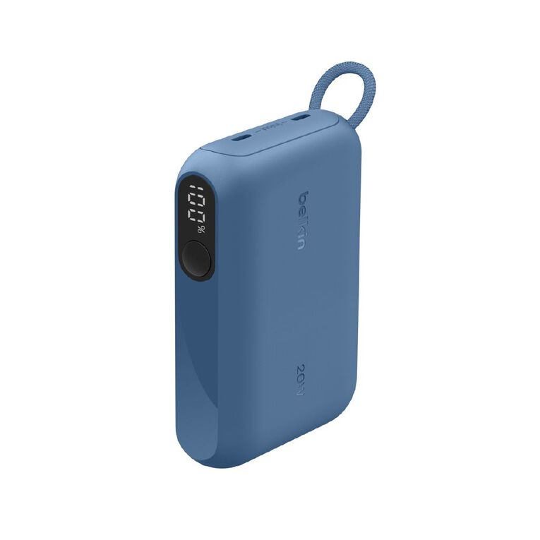 Belkin BoostCharge Power Bank 10K with Display - Blue, , hi-res